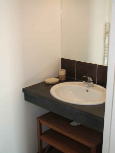 france holiday accommodation self catering Africa sink