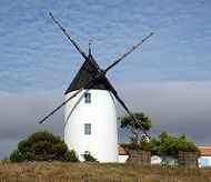 Excursion à l'île de Noirmoutier, le moulin