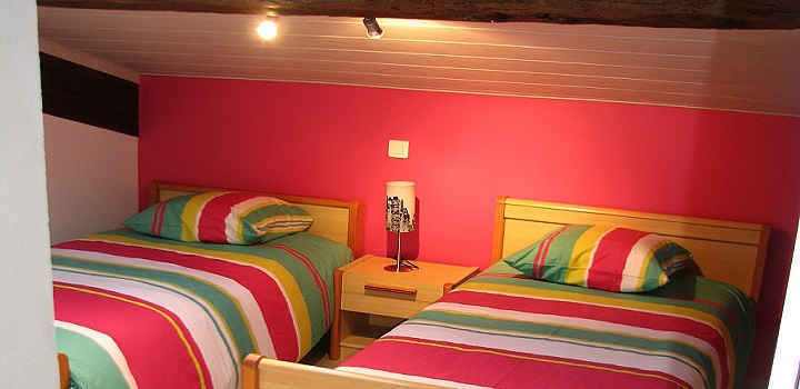 Location vacances 3 chambres en Vendée, chambre Amérique