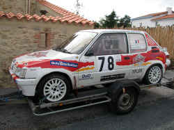 Rallye automobile Côte de lumière: la voiture